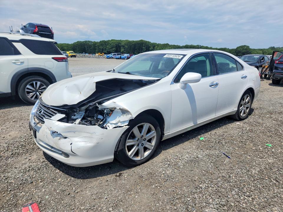 2008 Lexus Es 350 VIN JTHBJ46G982224481 COPART salvage auction — FRONT END, Ma - Cert Of Title-Reconstrctd Coll, sold $125 on 2026-07-29 (photo 1)