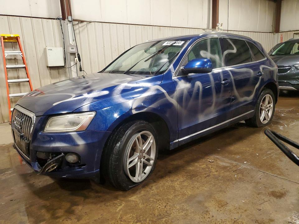 2013 Audi Q5 VIN WA1LFAFP9DA060388 COPART salvage auction — VANDALISM, Pa - Certificate Of Salvage, sold $675 on 2026-07-31 (photo 1)