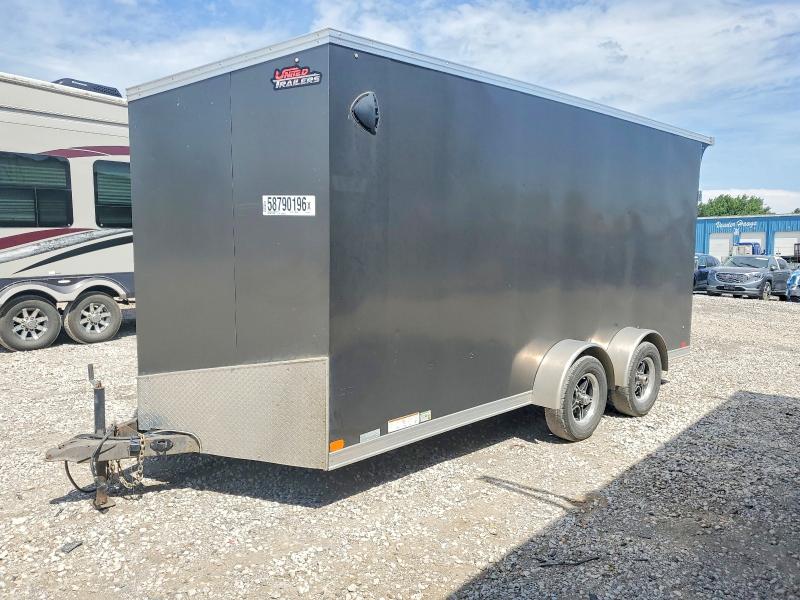 2022 United Enclosed cargo VIN 7RXTE1626NA204639 COPART salvage auction — HAIL, IA - CERTIFICATE OF TITLE, sold $550 on 2026-07-28 (photo 2)
