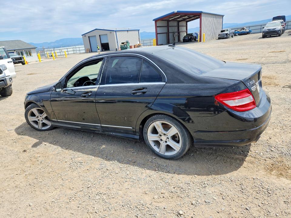 2010 Mercedes-benz C class VIN WDDGF8BB7AR108743 COPART salvage auction — FRONT END, Mt - Certificate Of Title, sold $225 on 2026-07-28 (photo 2)