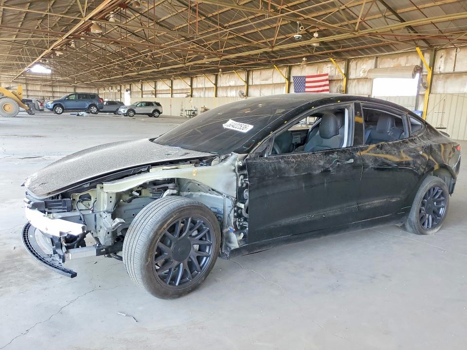 2024 Tesla Model 3 VIN 5YJ3E1EA3RF855358 COPART salvage auction — ALL OVER, Az - Cert Of Title - Salvage, sold $8,200 on 2026-08-02 (photo 1)
