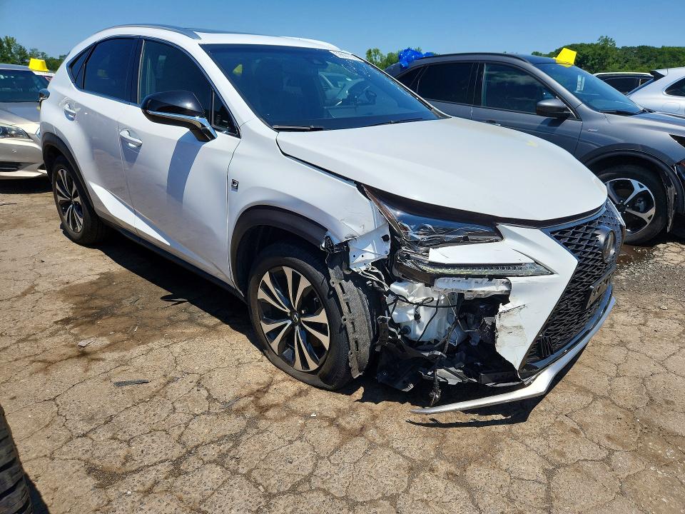 2019 Lexus Nx VIN JTJBARBZ3K2193982 COPART salvage auction — FRONT END, Ct - Cert Of Title-Salvage, sold $14,200 on 2026-07-14 (photo 4)