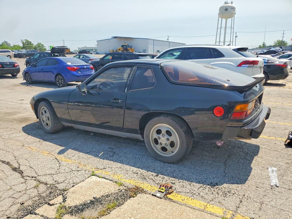 1987 Porsche 924 VIN WP0AA0924HN456779 COPART salvage auction — MINOR DENT/SCRATCHES, Il - Certificate Of Title, sold $550 on 2026-07-31 (photo 2)