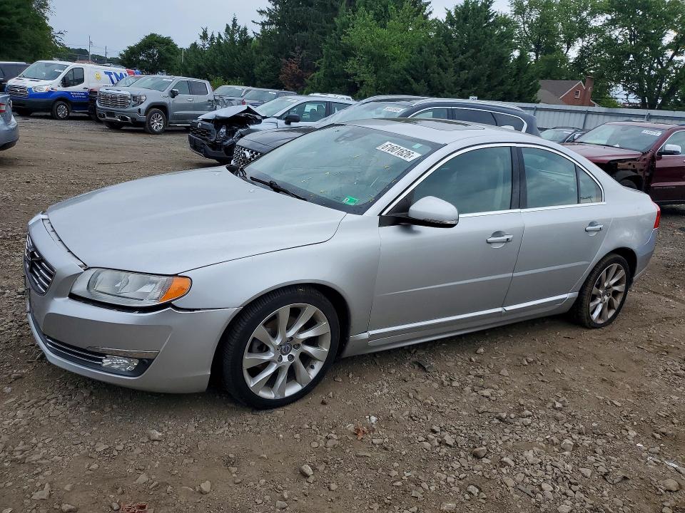 2016 Volvo S80 VIN YV140MAK6G1196680 COPART salvage auction — FRONT END, Md - Cert Of Salvage < 75% Damage, sold $250 on 2026-08-10 (photo 1)