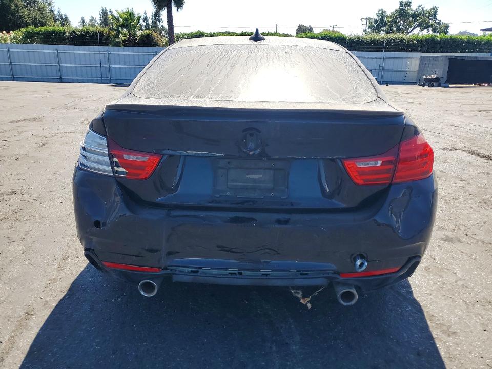 2017 BMW 4er VIN WBA4E3C36HG826331 COPART salvage auction — FRONT END, Ca - Dis/Dlr/Exp Only Clean Title, sold $1,450 on 2026-07-28 (photo 6)
