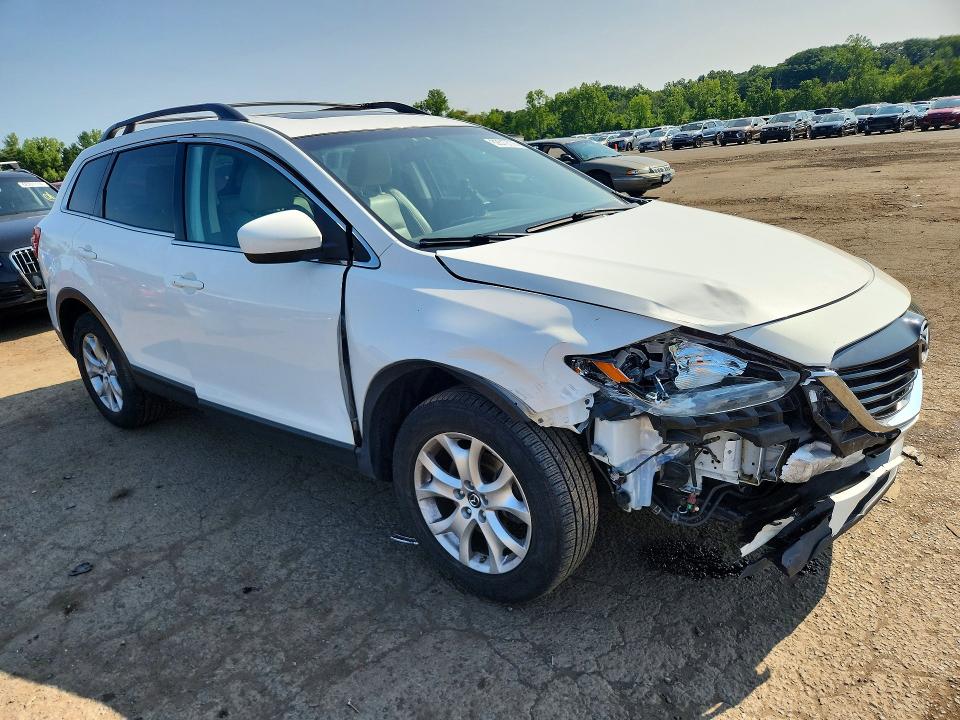 2014 Mazda Cx-9 VIN JM3TB3CV7E0443079 COPART salvage auction — FRONT END, Ct - Cert Of Title-Salvage, sold $475 on 2026-07-31 (photo 4)
