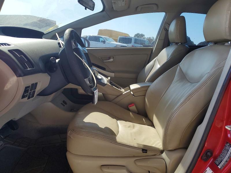 2011 Toyota Prius VIN JTDKN3DU9B0279797 COPART salvage auction — FRONT END, Ca - Salvage Certificate, sold $625 on 2026-07-07 (photo 7)