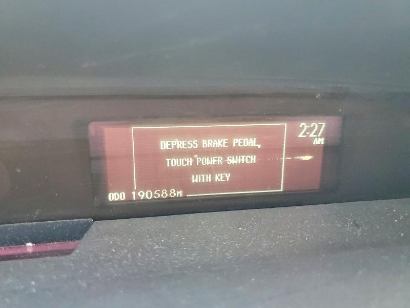 2014 Toyota Prius VIN JTDKN3DU8E1775754 COPART salvage auction — REAR END, Ca - Cert Of Title-Salvaged, sold $1,150 on 2026-07-31 (photo 9)