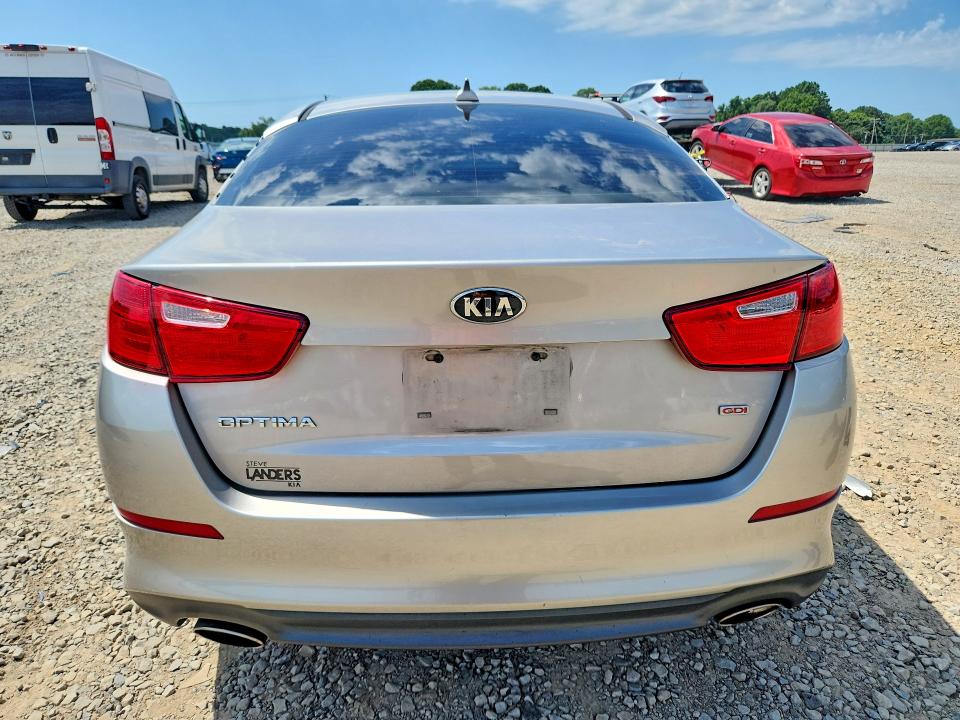 2015 Kia Optima VIN 5XXGM4A72FG477641 COPART salvage auction — FRONT END, Ar - Cert Of Title-Salvage, sold $450 on 2026-07-27 (photo 6)