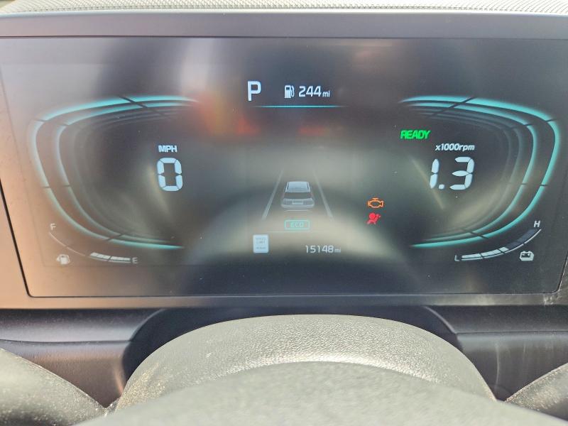 2026 Kia Niro VIN KNDCP3LE8T5329442 COPART salvage auction — FRONT END, FL - CERTIFICATE OF TITLE, sold $4,200 on 2026-07-20 (photo 9)