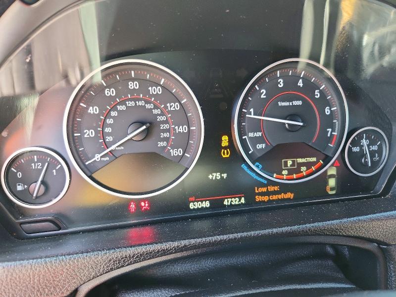 2018 BMW 3er VIN WBA8D9G57JNU71299 COPART salvage auction — FRONT END, NY - MV-907A SALVAGE CERTIFICATE, sold $450 on 2026-07-29 (photo 9)