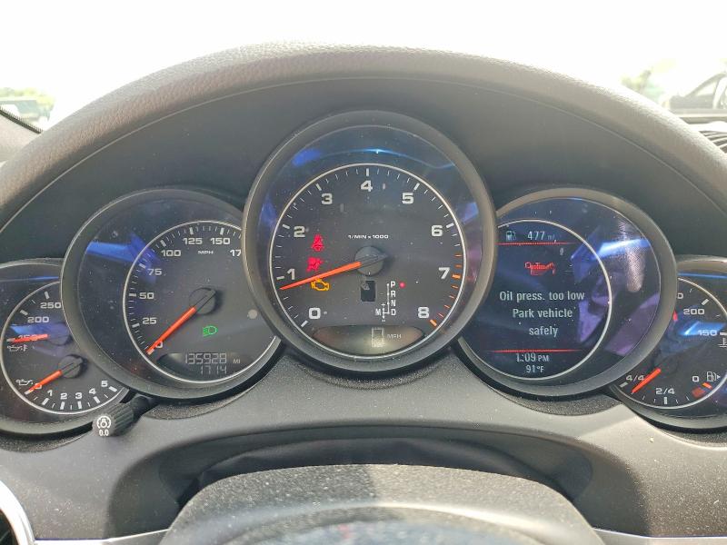 2016 Porsche Cayenne VIN WP1AA2A27GLA05264 COPART salvage auction — FRONT END, Pa - Certificate Of Salvage, sold $3,550 on 2026-08-11 (photo 9)