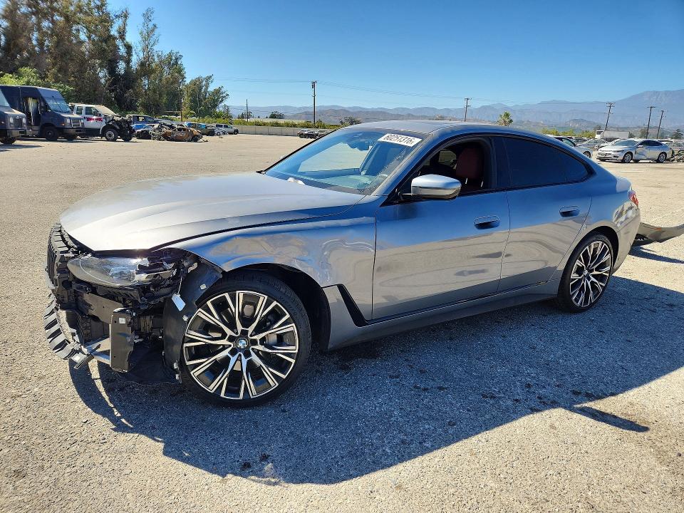 2022 BMW 4er VIN WBA63AV05NFM02761 — COPART salvage auction photo