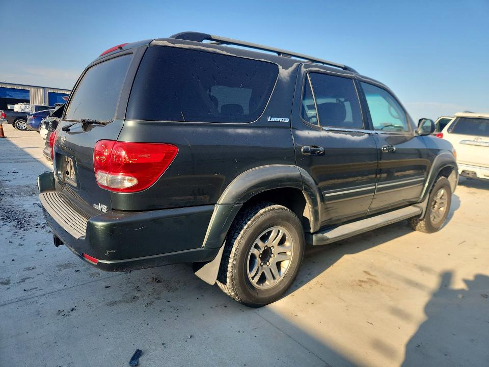 2006 Toyota Sequoia VIN 5TDZT38A56S265113 COPART salvage auction — FRONT END, Tx - Salvage Vehicle Title, sold $575 on 2026-07-24 (photo 3)