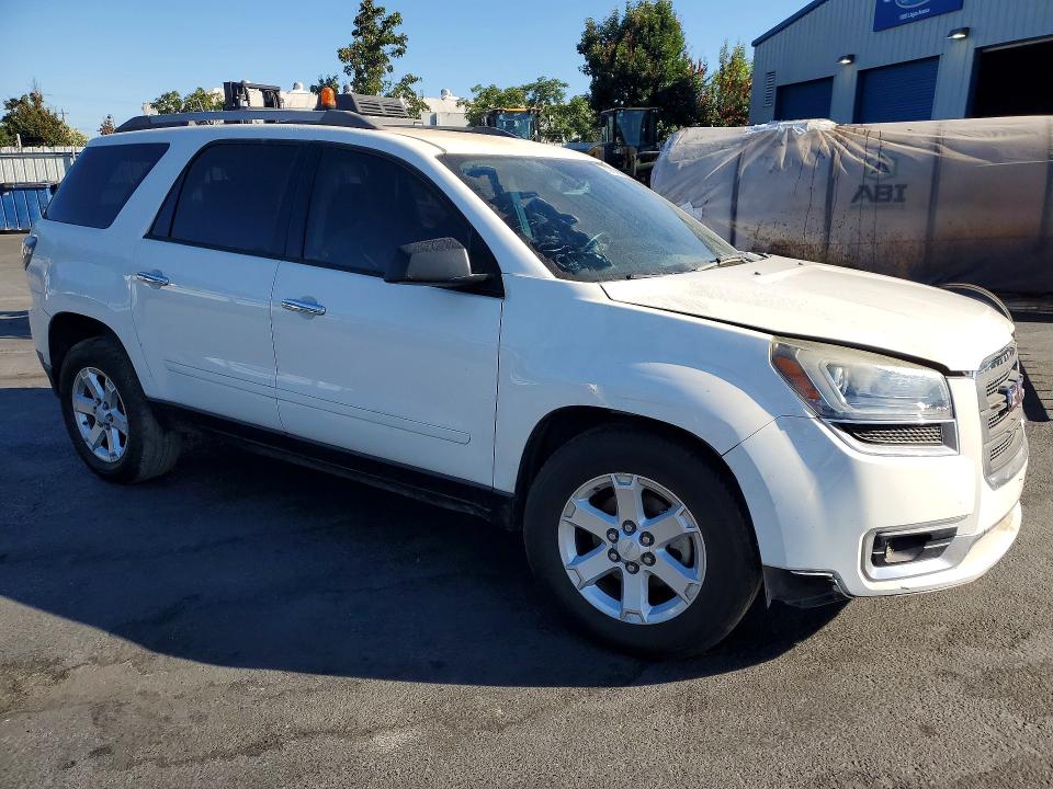 2014 Gmc Acadia VIN 1GKKVPKD3EJ371422 COPART salvage auction — FRONT END, Ca - Salvage Certificate, sold $500 on 2026-09-08 (photo 4)