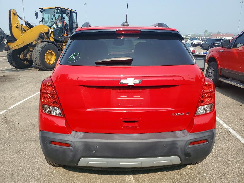 2016 Chevrolet Trax VIN KL7CJLSBXGB755405 COPART salvage auction — FRONT END, Oh - Cert Of Title-Salvage, sold $650 on 2026-07-31 (photo 6)