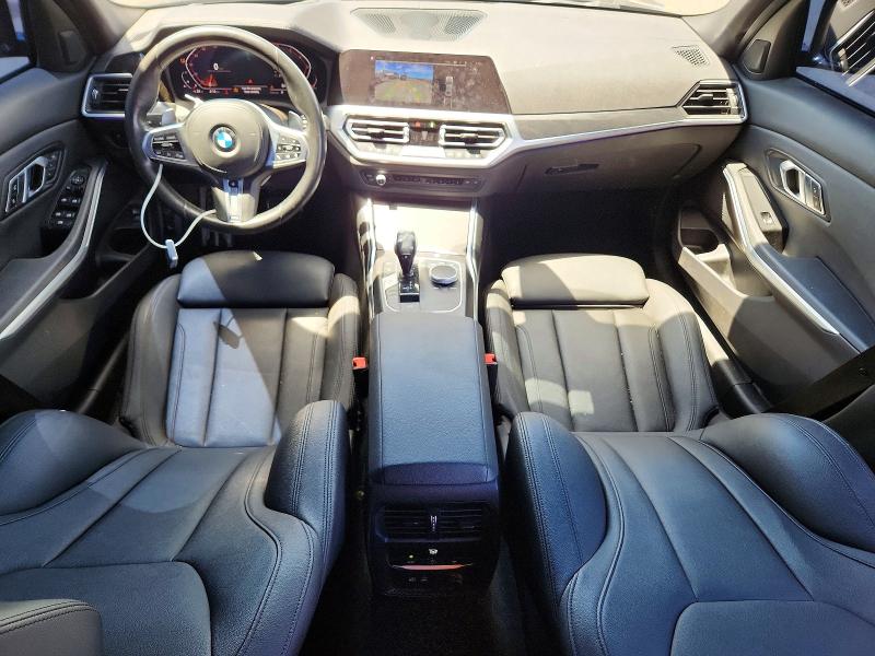 2020 BMW 3er VIN 3MW5R7J01L8B09948 COPART salvage auction — FRONT END, Hi - Bill Of Sale - Parts Only, sold $8,100 on 2026-07-27 (photo 8)