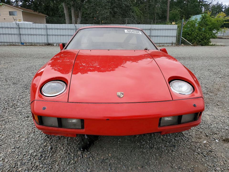 1981 Porsche 928 VIN WP0JA0928BS820789 COPART salvage auction — STRIPPED, Wa - Vehicle Cert Of Ownership-Titl, sold $250 on 2026-07-21 (photo 5)
