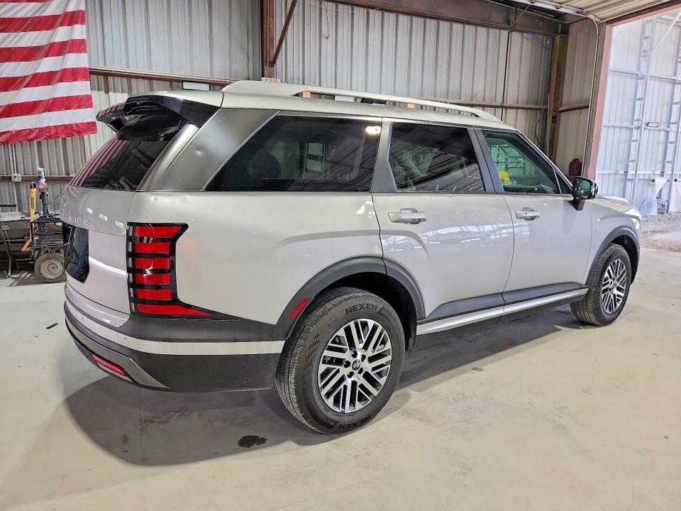 2026 Hyundai Palisade VIN KM8RL5S24TU091485 COPART salvage auction — HAIL, Mo - Salvage Certificate Of Title, sold $23,000 on 2026-07-22 (photo 3)