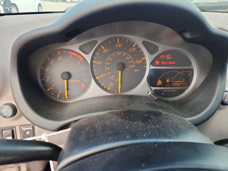 2001 Toyota Celica VIN JTDDR32T510105005 COPART salvage auction — FRONT END, Pa - Certificate Of Salvage, sold $400 on 2026-07-17 (photo 9)