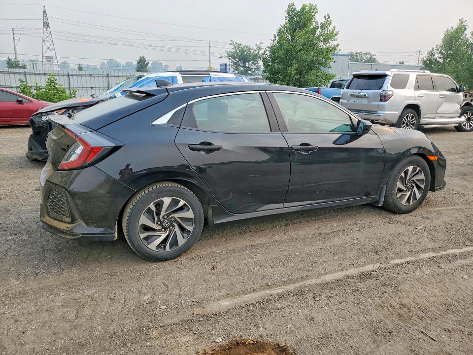 2018 Honda Civic VIN SHHFK7H30JU302918 COPART salvage auction — SIDE, On - Permit No Brand - Unfit, sold $1,600 on 2026-07-30 (photo 3)
