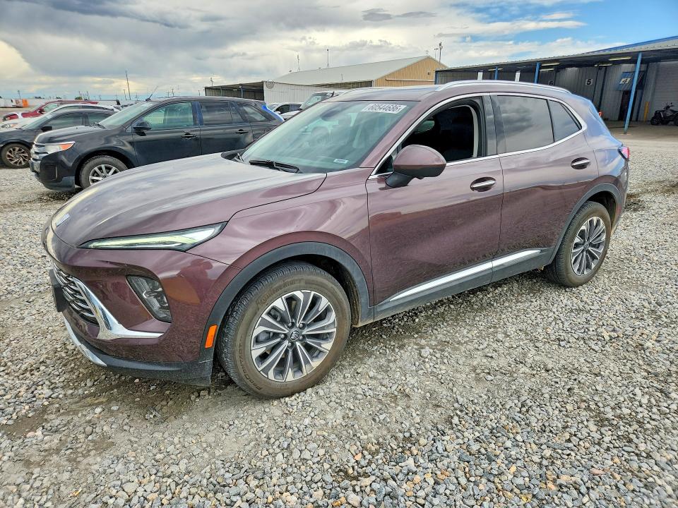 2025 Buick Envision VIN LRBFZKE40SD024557 COPART salvage auction — HAIL, Salvage Title, sold $1,300 on 2026-07-21 (photo 1)