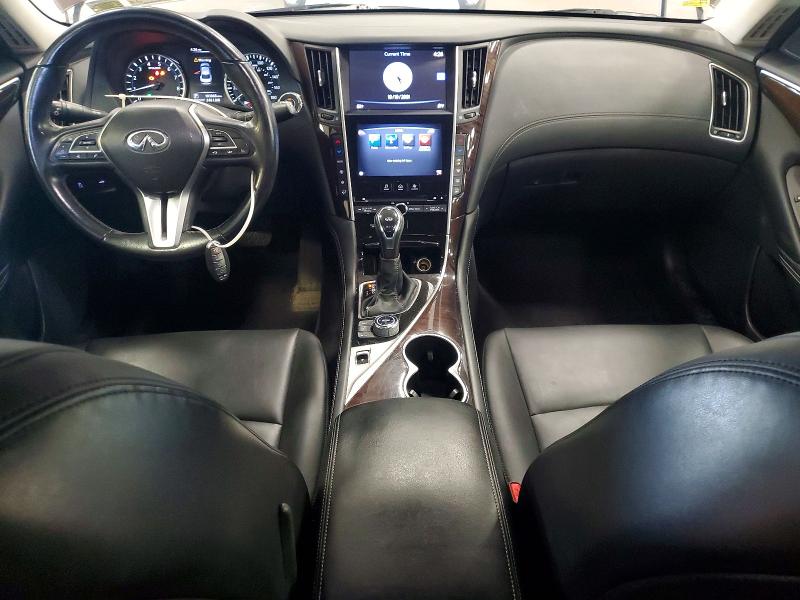 2018 Infiniti Q50 VIN JN1EV7AR7JM444955 COPART salvage auction — ROOF, Mn - Cert Of Title-Prior Salvage, sold $2,200 on 2026-07-18 (photo 8)