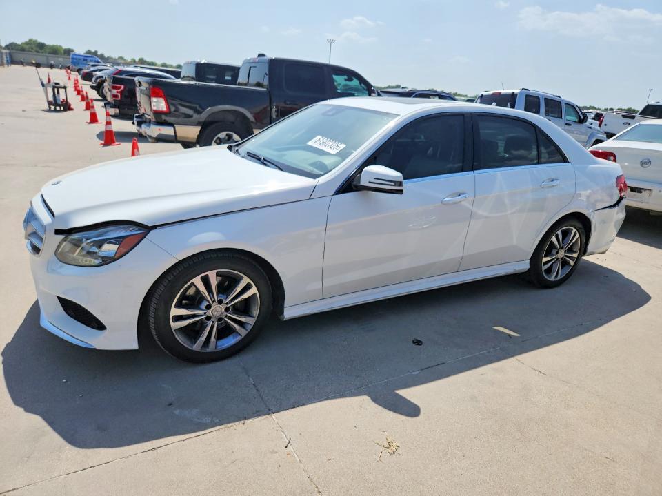 2015 Mercedes-benz E-klasse VIN WDDHF5KB6FB122958 COPART salvage auction — REAR END, Tx - Salvage Vehicle Title, sold $675 on 2026-07-27 (photo 1)