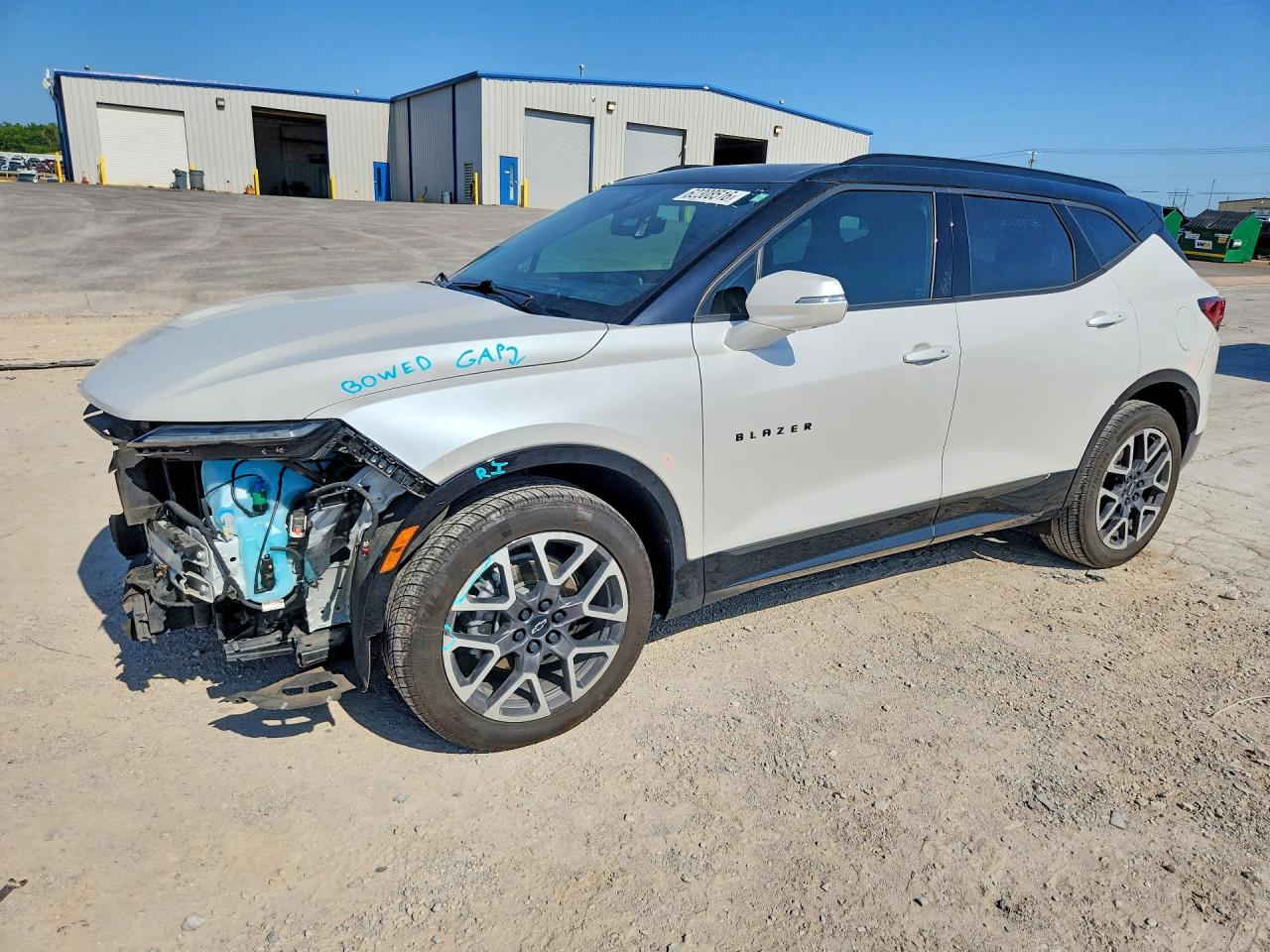 2023 Chevrolet Blazer VIN 3GNKBERS9PS104744 — COPART salvage auction photo