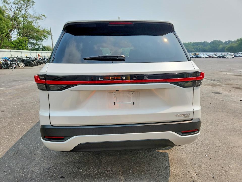 2025 Lexus Tx VIN 5TDAAAB6XSS038134 COPART salvage auction — WATER/FLOOD, Nj - Cert Of Title-Salvage Flood, sold $35,000 on 2026-08-18 (photo 6)