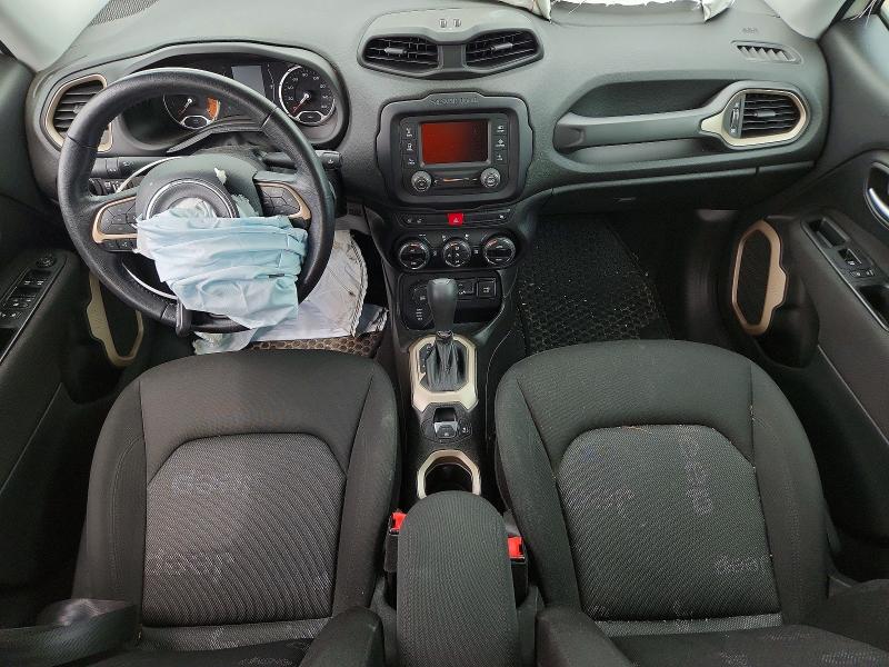2016 Jeep Renegade VIN ZACCJBBT8GPE05248 COPART salvage auction — FRONT END, Ny - Mv-907A Salvage Certificate, sold $800 on 2026-08-12 (photo 8)