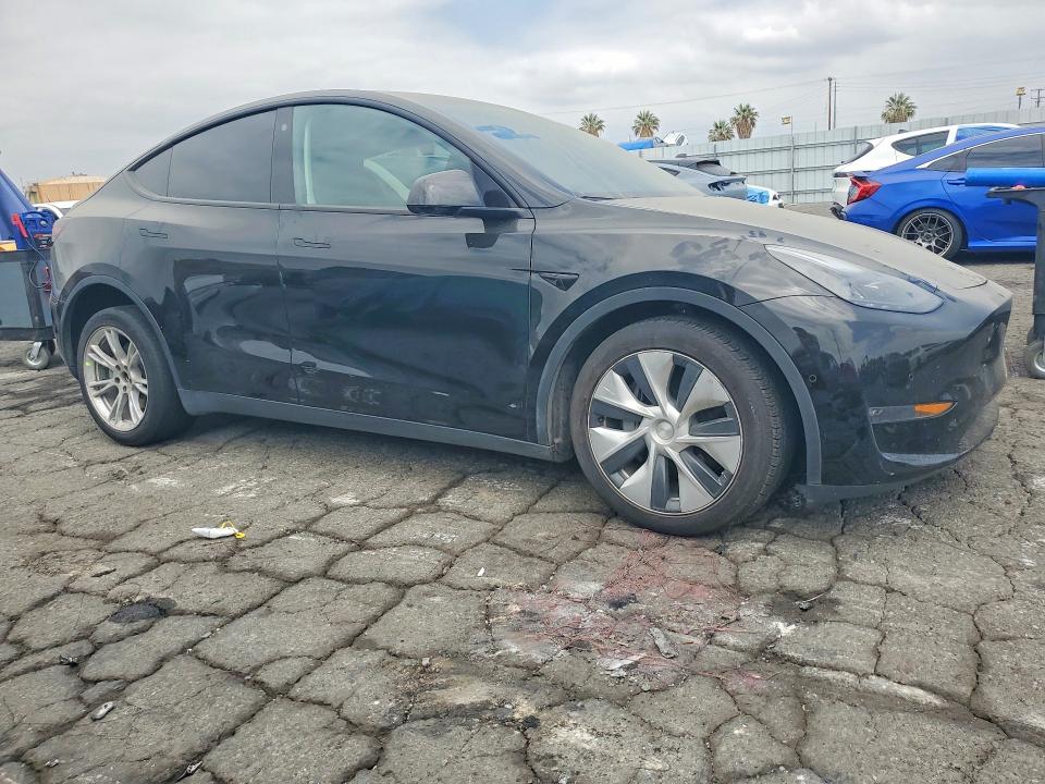 2022 Tesla Model y VIN 7SAYGDEE9NF432351 COPART salvage auction — FRONT END, Ca - Salvage Certificate, sold $5,200 on 2026-07-30 (photo 4)