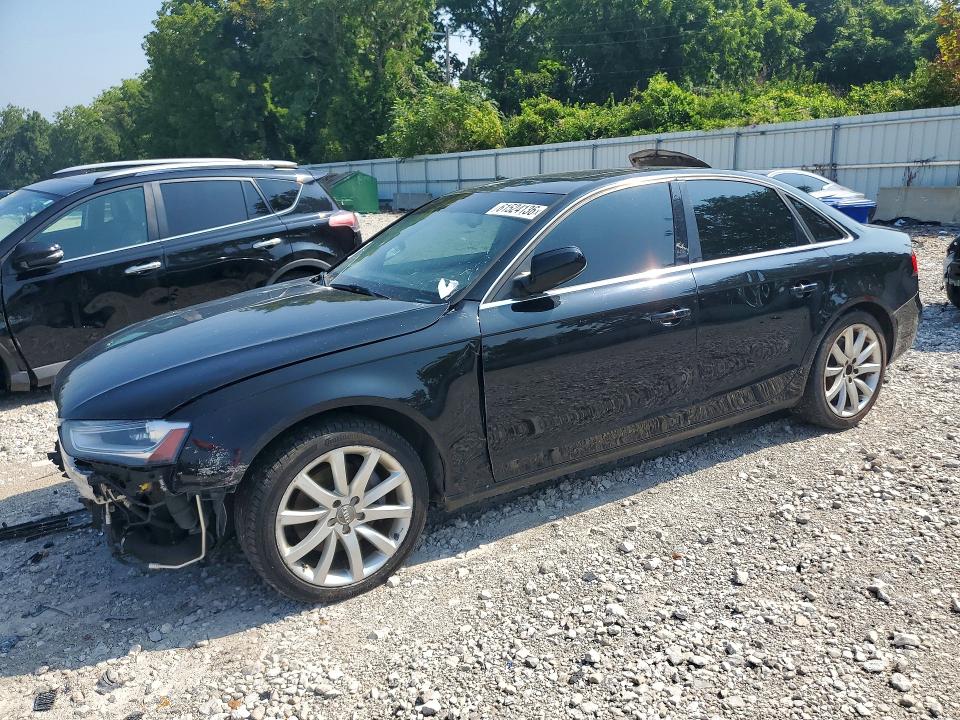 2013 Audi A4 VIN WAUFFAFL6DN023143 COPART salvage auction — FRONT END, Mo - Cert Of Title-Repossessed (P), sold $600 on 2026-07-31 (photo 1)