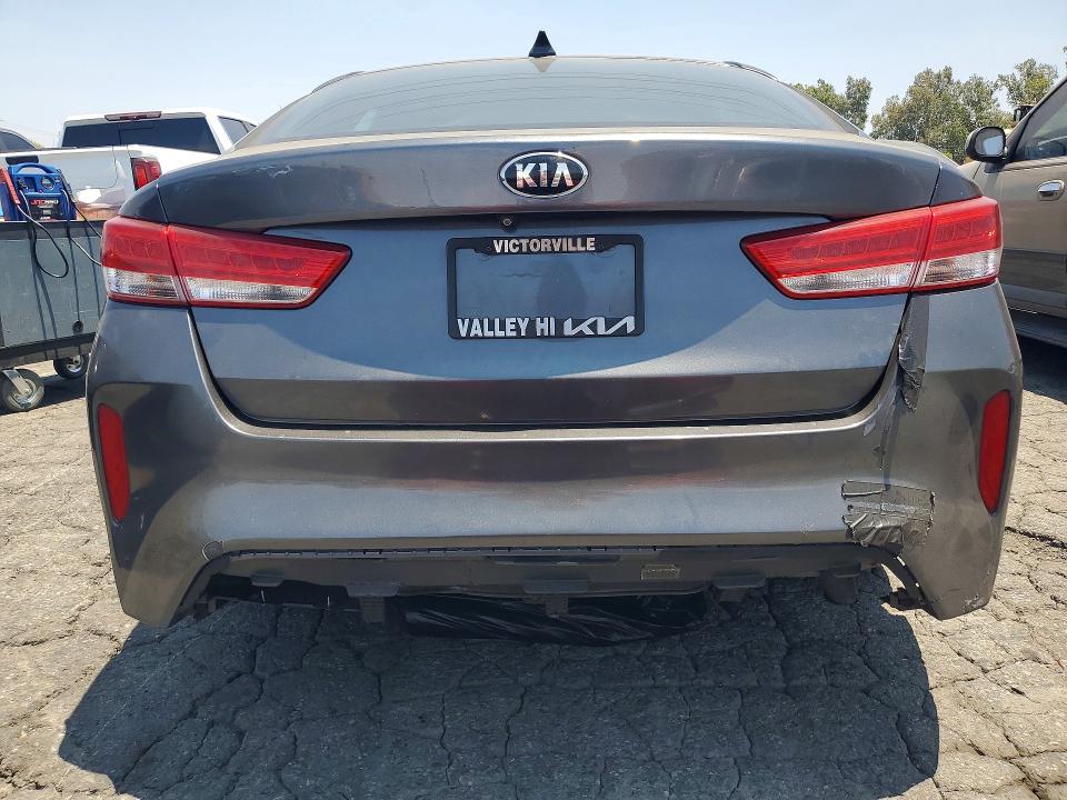 2017 Kia Optima VIN KNAGT4LE9H5011952 COPART salvage auction — FRONT END, Ca - Cert Of Title-Salvaged, sold $825 on 2026-07-30 (photo 6)