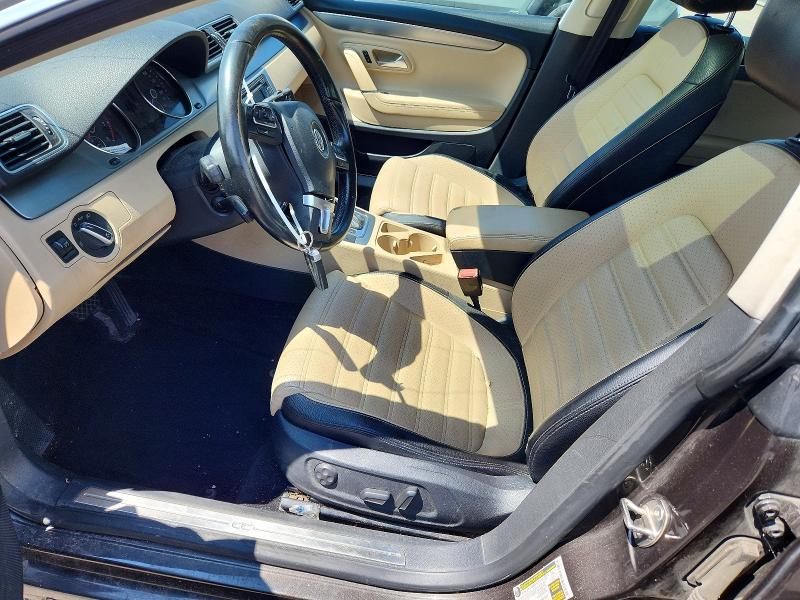 2013 Volkswagen Passat cc VIN WVWRP7AN5DE554388 COPART salvage auction — FRONT END, Pa - Certificate Of Salvage, sold $375 on 2026-08-11 (photo 7)