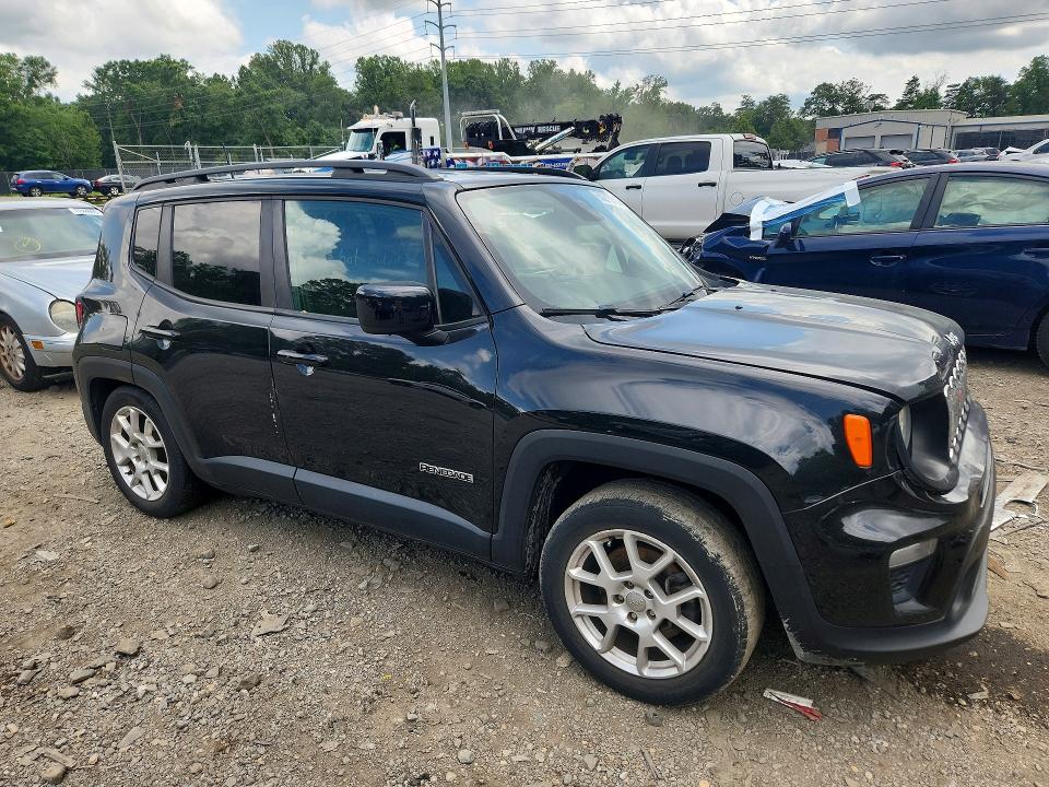 2019 Jeep Renegade VIN ZACNJABB9KPK84343 COPART salvage auction — REAR END, Md - Cert Of Salvage > 75% Damage, sold $675 on 2026-08-07 (photo 4)