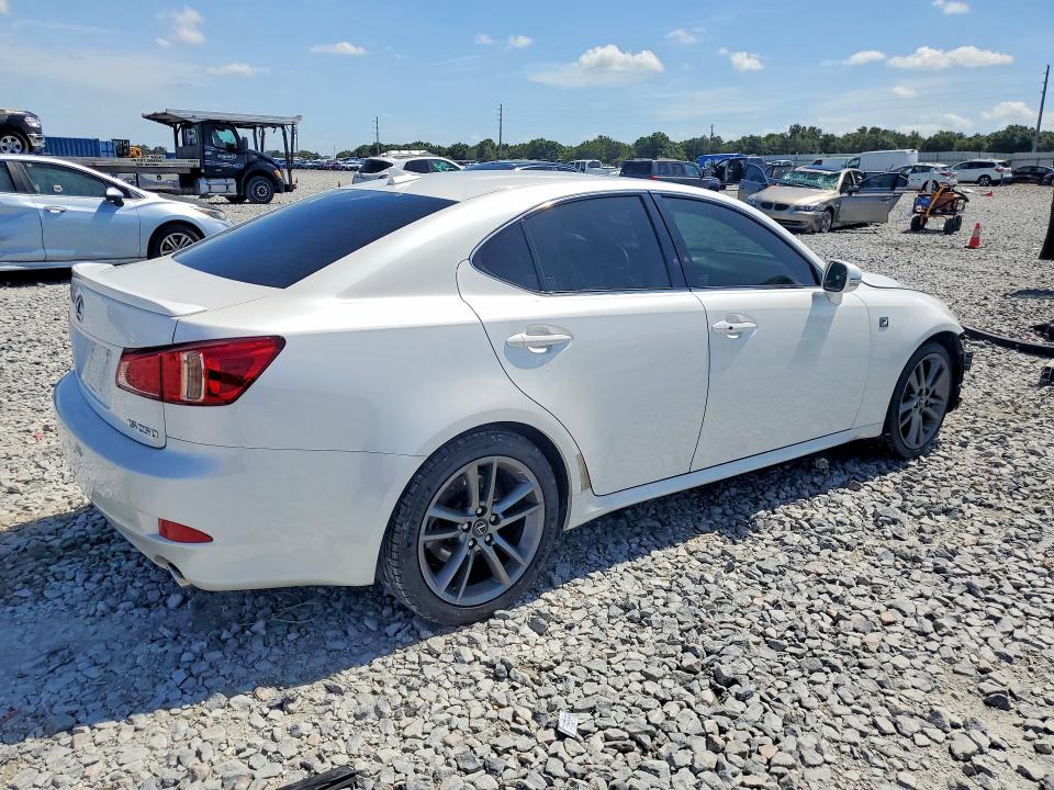 2013 Lexus Is VIN JTHBF5C29D5191989 COPART salvage auction — FRONT END, Fl - Cert Of Title Slvg Rebuildable, sold $30 on 2026-07-31 (photo 3)