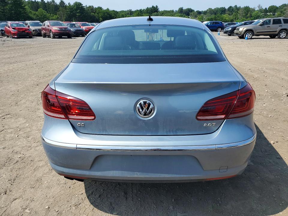 2013 Volkswagen Passat cc VIN WVWBP7AN1DE510793 COPART salvage auction — MECHANICAL, MD - CERTIFICATE OF TITLE, sold $250 on 2026-07-27 (photo 6)