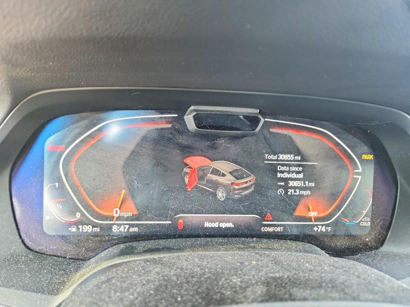 2023 BMW X6 VIN 5UXCY6C02P9R83286 COPART salvage auction — VANDALISM, Ny - Mv-907A Salvage Certificate, sold $38,250 on 2026-07-20 (photo 9)