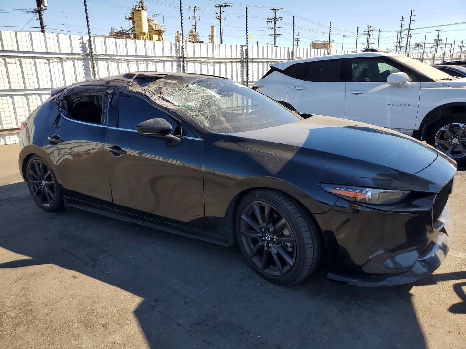 2023 Mazda 3 VIN JM1BPBNY9P1620655 COPART salvage auction — ROLLOVER, Ca - Salvage Certificate, sold $3,200 on 2026-07-29 (photo 4)