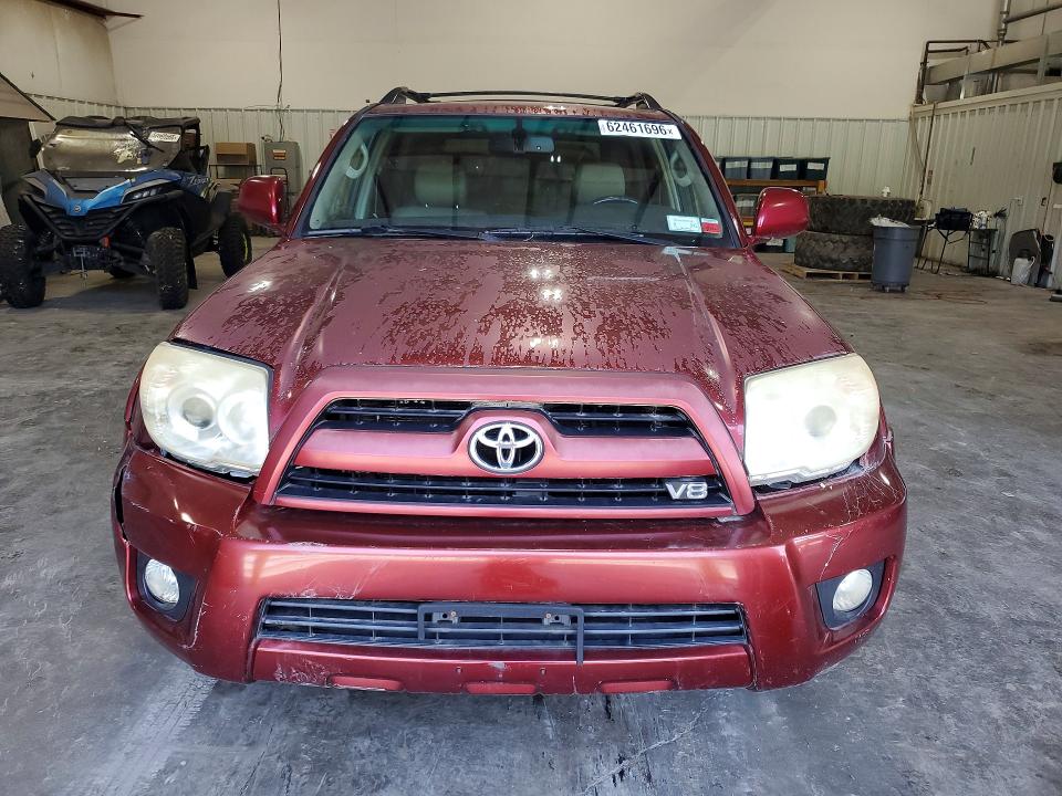 2007 Toyota 4runner VIN JTEBT17R078040130 COPART salvage auction — FRONT END, Ny - Certificate Of Title, sold $1,350 on 2026-07-27 (photo 5)