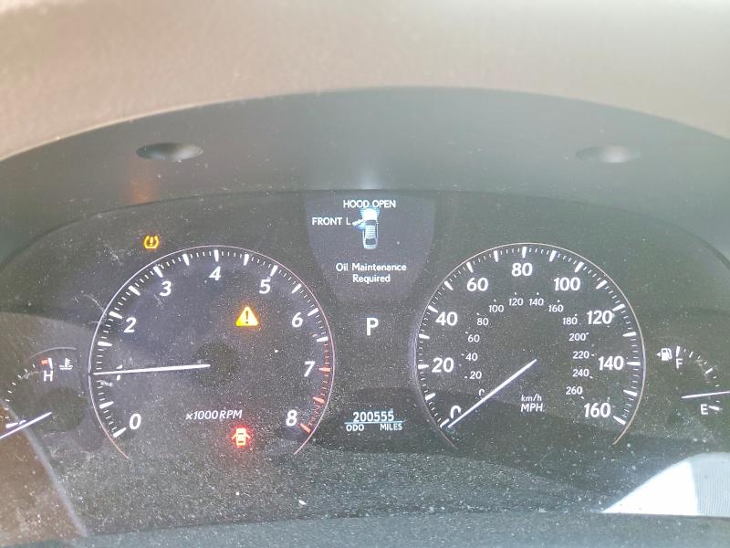 2007 Lexus Ls VIN JTHBL46FX75040410 COPART salvage auction — MINOR DENT/SCRATCHES, CA - DIS/DLR/EXP ONLY CLEAN TITLE, sold $90 on 2026-07-21 (photo 9)