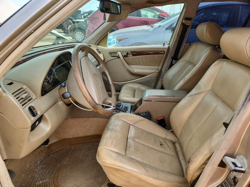 1999 Mercedes-benz C class VIN WDBHA29G0XA725841 COPART salvage auction — FRONT END, Il - Certificate Of Title, sold $250 on 2026-07-28 (photo 7)