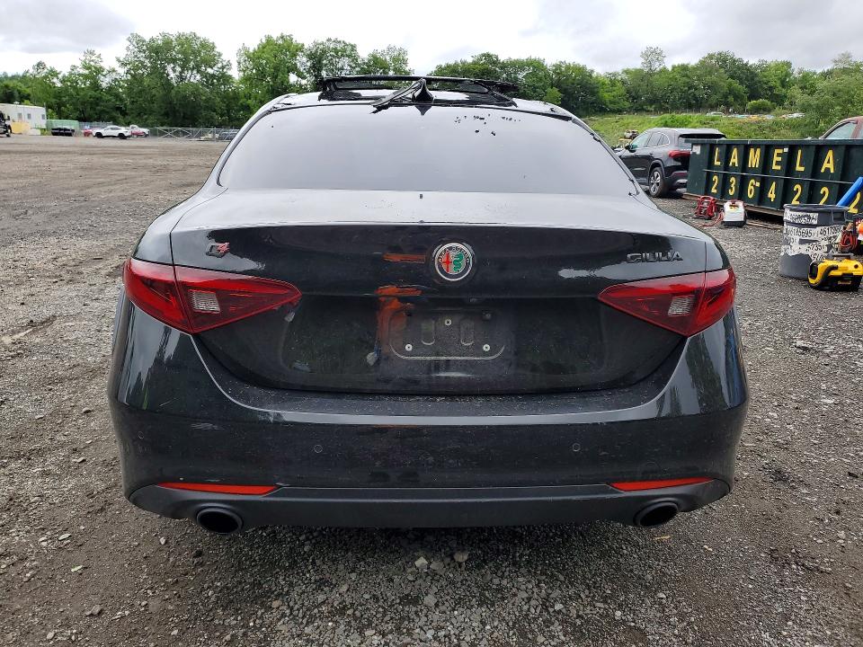 2020 Alfa romeo Giulia VIN ZARFANBN6L7632449 COPART salvage auction — ROOF, Ny - Mv-907A Salvage Certificate, sold $7,700 on 2026-08-10 (photo 6)