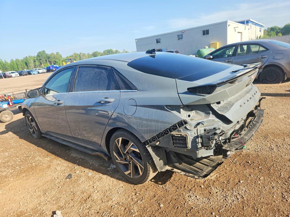 2022 Hyundai Elantra VIN KMHLN4AG6NU307797 COPART salvage auction — REAR END, ON - PERMIT SALVAGE, sold $1,750 on 2026-07-28 (photo 2)