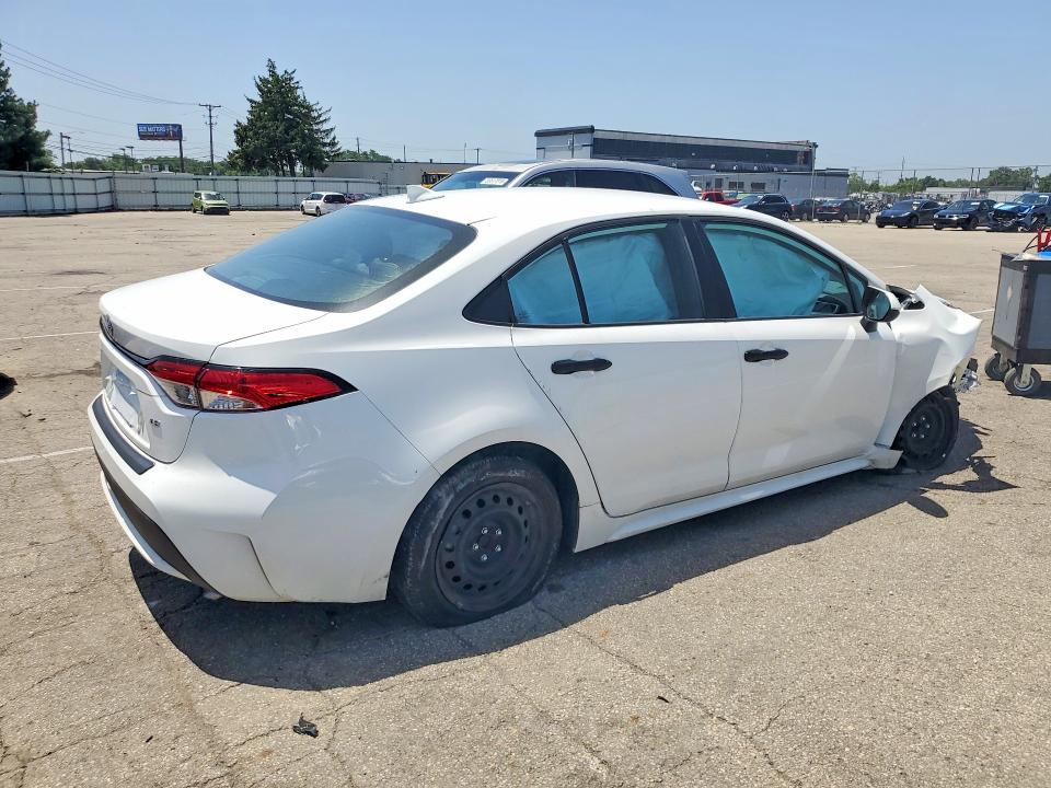 2021 Toyota Corolla VIN 5YFEPMAE6MP158860 COPART salvage auction — FRONT END, Oh - Cert Of Title-Salvage, sold $3,350 on 2026-07-15 (photo 3)