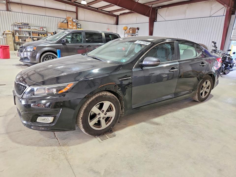 2015 Kia Optima VIN 5XXGM4A73FG422129 COPART salvage auction — VANDALISM, PA - CERTIFICATE OF SALVAGE, sold $450 on 2026-07-24 (photo 1)