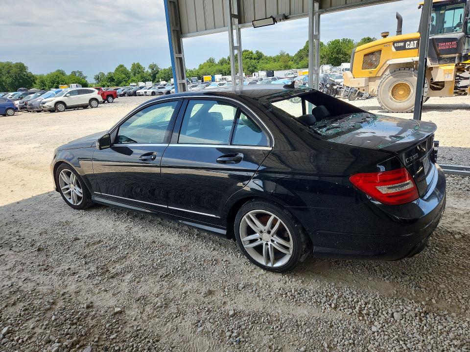 2014 Mercedes-benz C class VIN WDDGF8AB3ER312818 COPART salvage auction — HAIL, Mo - Certificate Of Title, sold $450 on 2026-07-21 (photo 2)