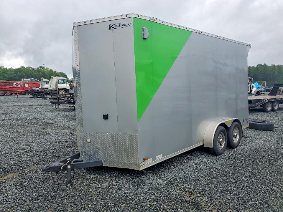 2024 Kauf Trailers VIN 7UZEN1629RD000830 COPART salvage auction — SIDE, NC - SALVAGE CERTIFICATE OF TITLE, sold $60 on 2026-07-30 (photo 1)