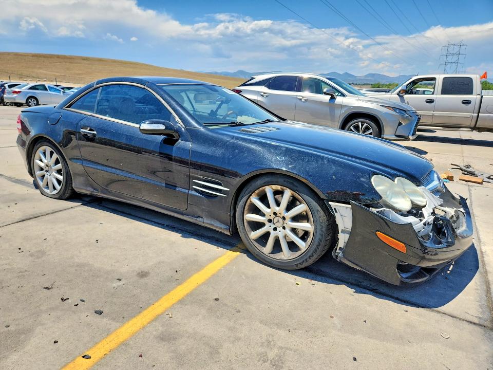 2007 Mercedes-benz Sl-klasse VIN WDBSK71F67F129851 COPART salvage auction — FRONT END, Co - Public - Salvage Title, sold $800 on 2026-08-17 (photo 4)